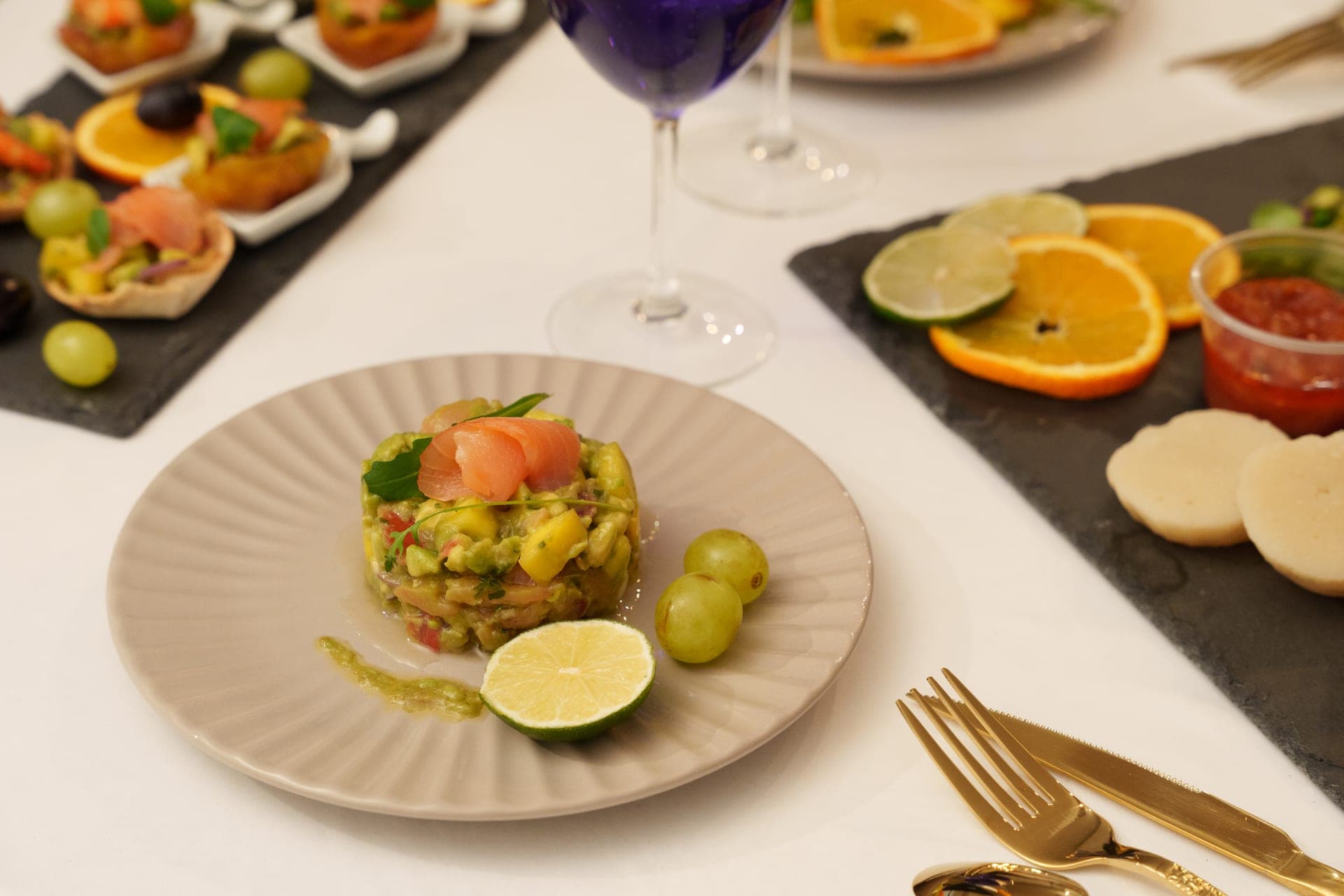 Détails d'une assiette