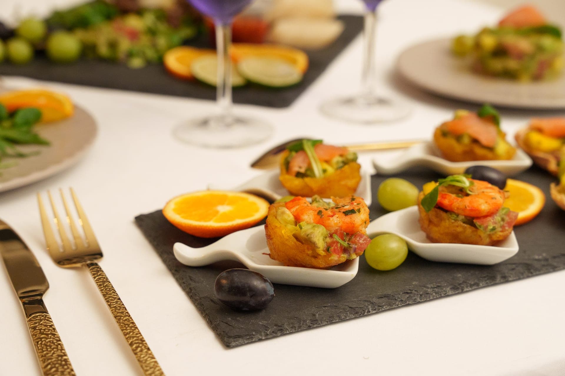 Buffet de réception